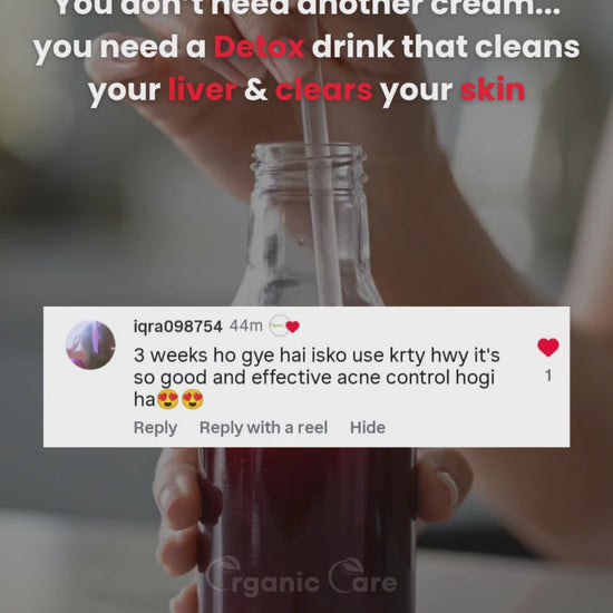 A detox drink that cleans your liver and clear your skin